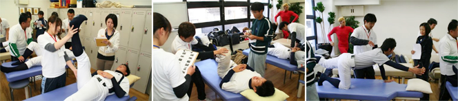 関西メディカルスポーツ学院硬式野球部の都市対抗予選での実習